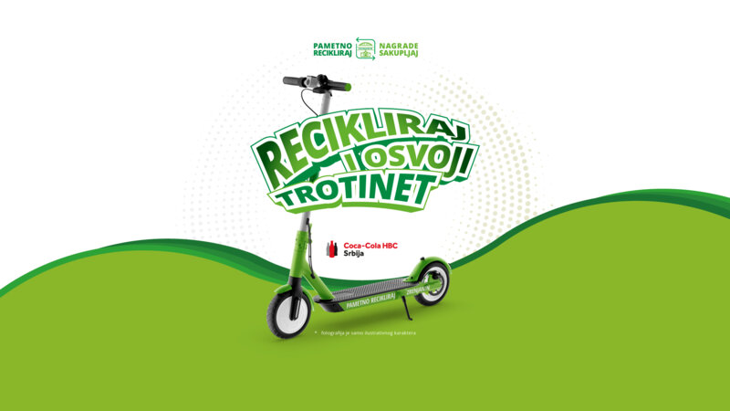 Coca-Cola vas poziva: Pametno reciklirajte i osvojite električni trotinet